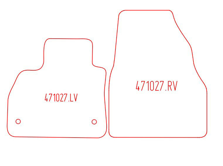 Automatten Mercedes Citan Mixto (2012-2021)