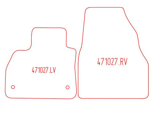 Automatten Mercedes Citan Mixto (2012-2021)