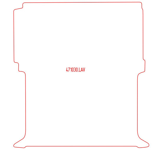 Laadvloermat Nissan NV250 (2019-Heden)