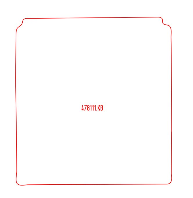 Kofferbakmat Mercedes E-klasse W211 Combi (2003-2009)