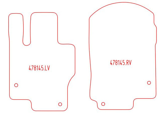 Automatten Mercedes GLE (V167) (2019-Heden)
