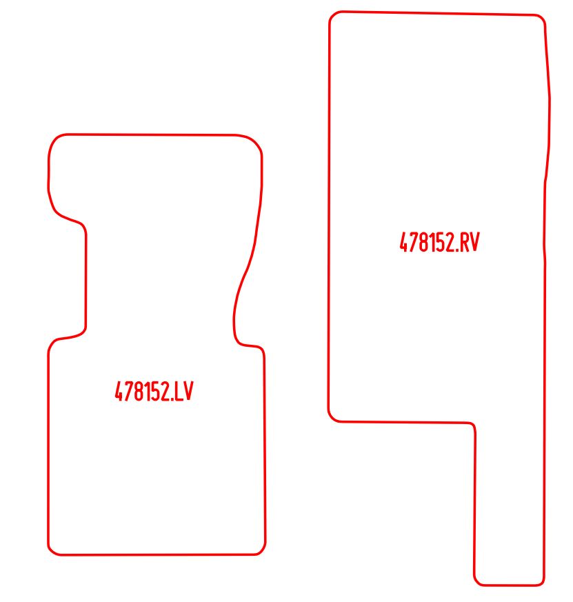 Automatten Mercedes G-klasse W461 (LWB) (1992-2022)