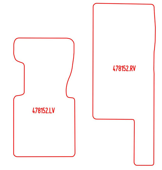 Automatten Mercedes G-klasse W461 (LWB) (1992-2022)