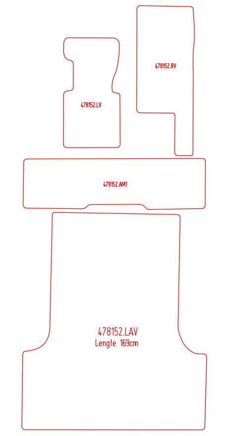 Automatten Mercedes G-klasse W461 (LWB) (1992-2022)