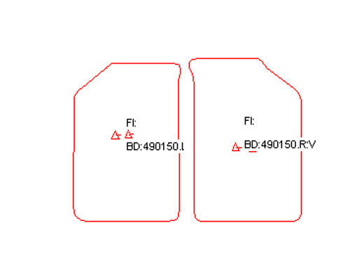 Automatten MG F (1996-2002)
