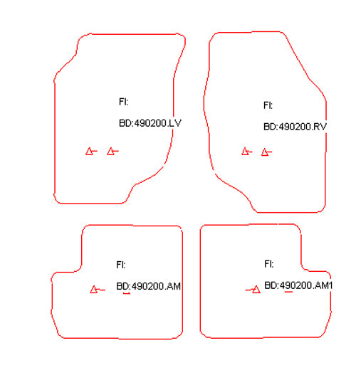 Automatten MG ZR (2001-2005)