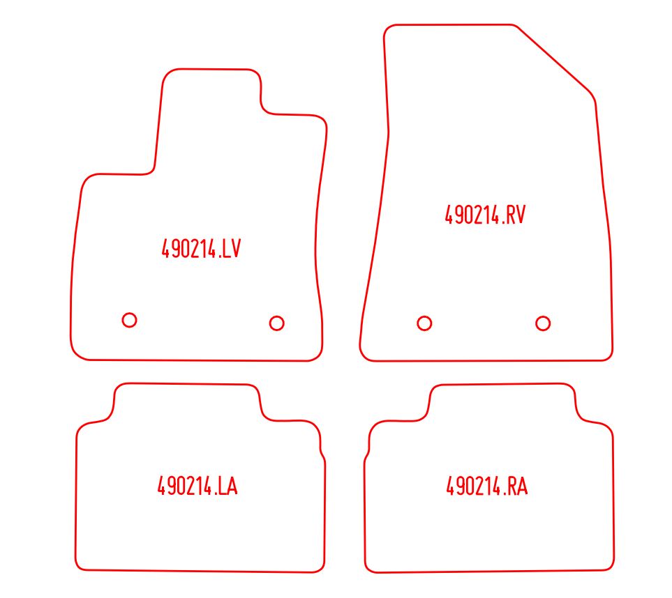 Automatten MG MG5 (2022-Heden)