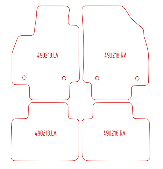 Automatten MG ZS-EV  (2024-Heden)