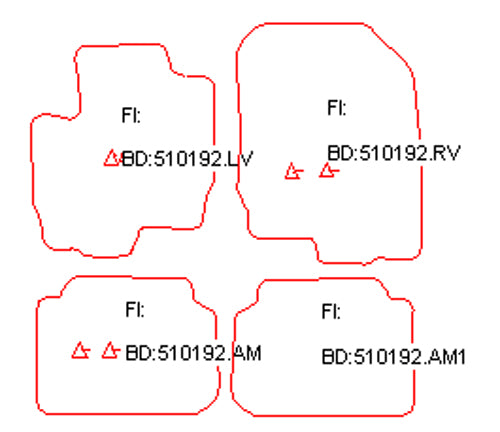 Automatten Mitsubishi Colt (2004-2007)