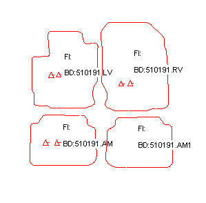 Automatten Mitsubishi Colt CZ3 / Colt CZ5 (2008-2012)