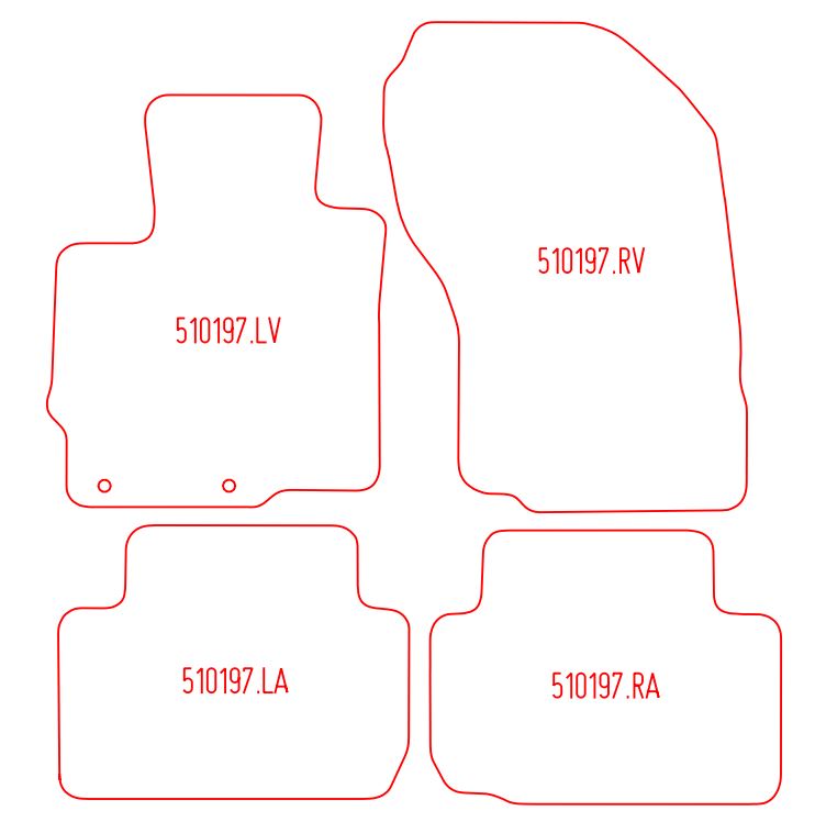 Automatten Mitsubishi Eclipse Cross (2017-Heden)
