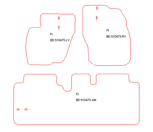 Automatten Mitsubishi Space Runner (1999-2002)