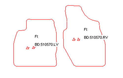 Automatten Mitsubishi Pajero Pinin / Pajero Pinin Long Body (2001-2004)