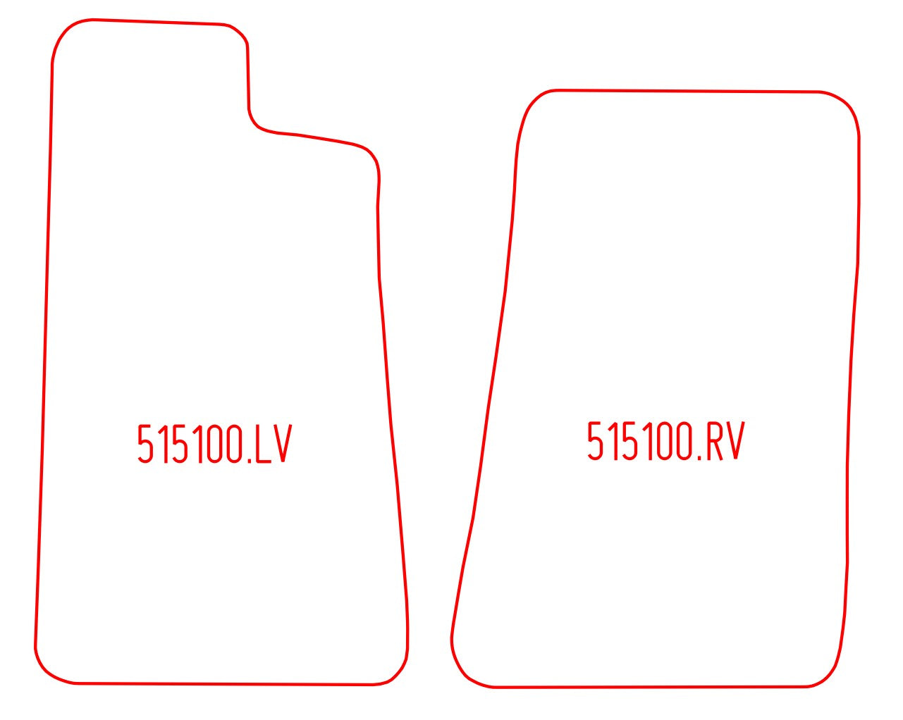 Automatten Morgan Plus Four (2020-Heden)