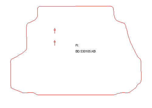 Kofferbakmat Nissan Almera (1995-2000)