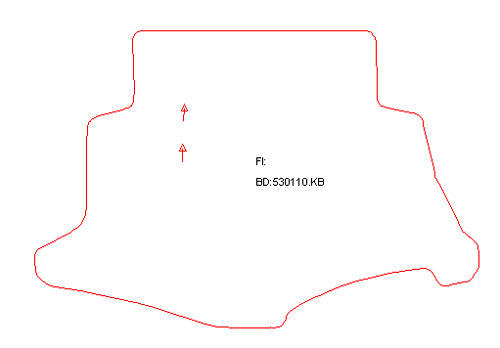 Kofferbakmat Nissan Almera (1995-2000)