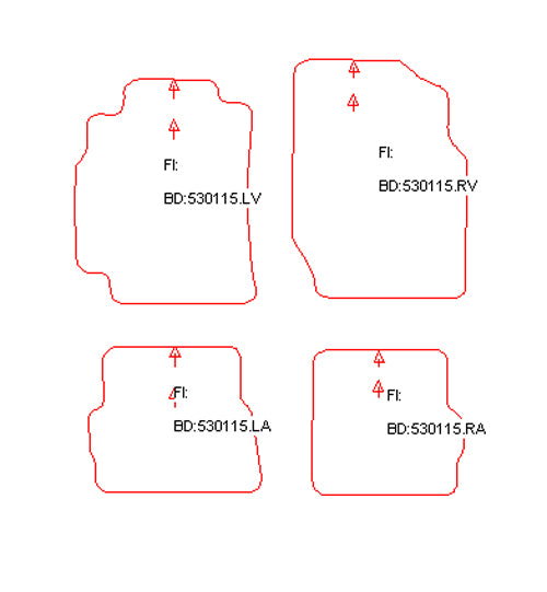 Automatten Nissan Almera (2000-2007)