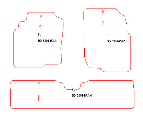 Automatten Nissan Almera Tino (2000-2007)