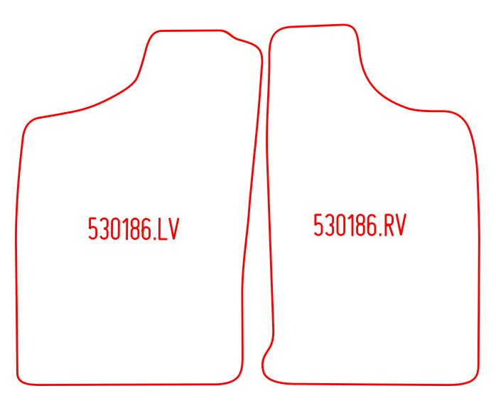 Automatten Nissan Navara King Cab (1997-2006)