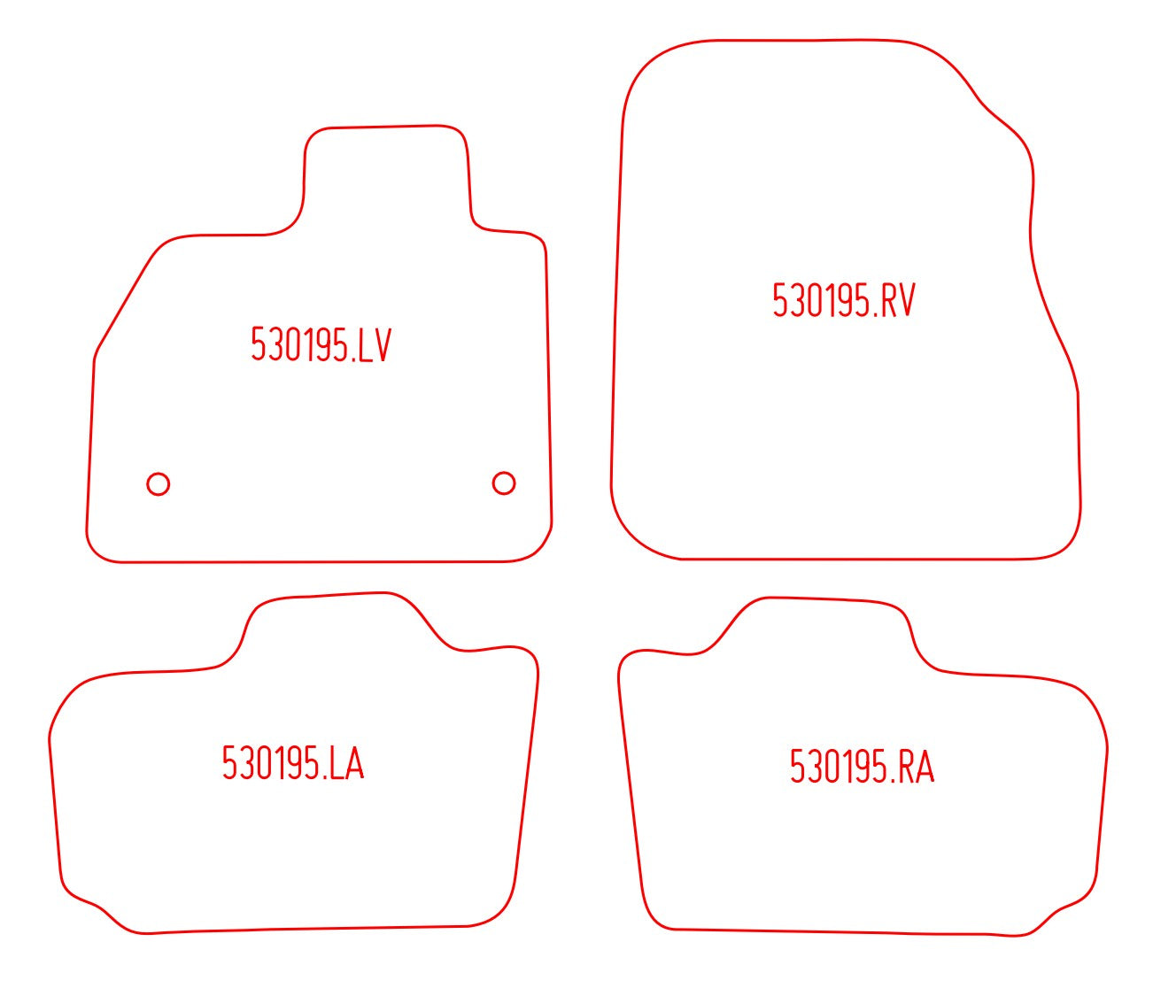 Automatten Nissan Leaf (2010-2018)