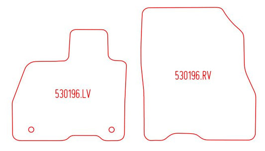 Automatten Nissan Leaf (2018-Heden)