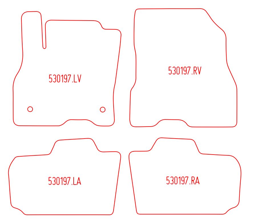 Automatten Nissan Leaf (2010-2018)