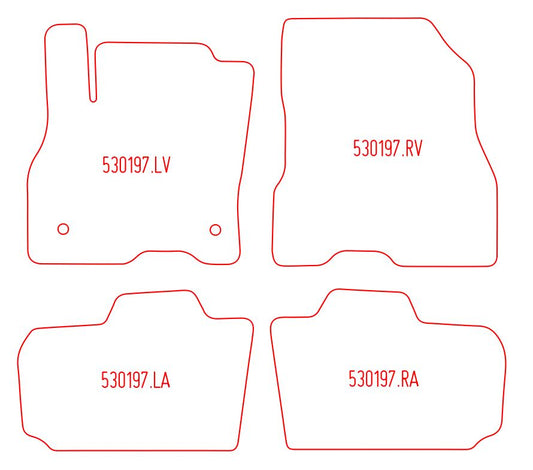 Automatten Nissan Leaf (2010-2018)