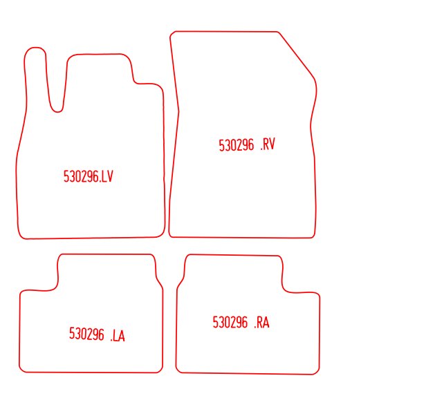 Automatten Nissan Micra K13 (2011-2016)