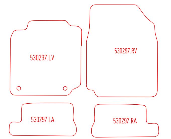 Automatten Nissan Micra C+C (2005-2011)