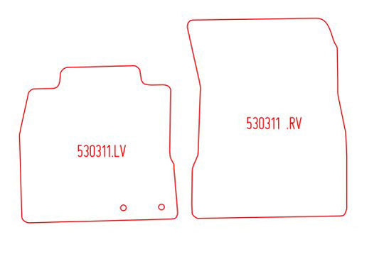 Automatten Nissan Note (E12) (2012-Heden)