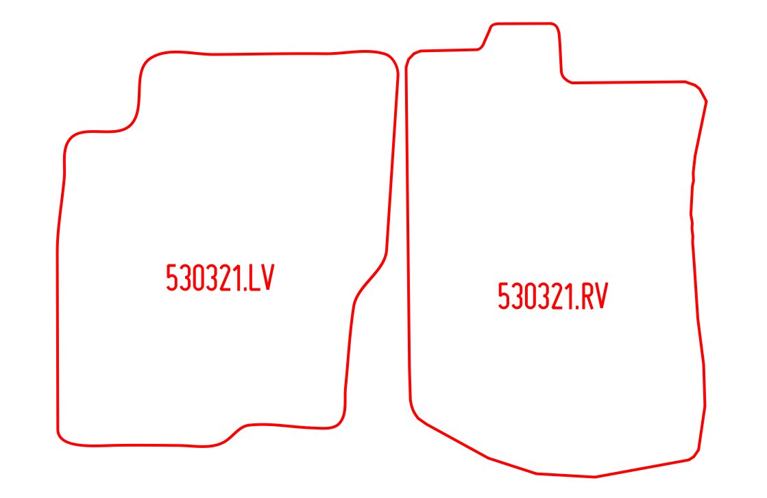 Automatten Nissan Navara Double Cab / Navara King Cab (2010-2015)