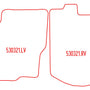 Automatten Nissan Navara Double Cab / Navara King Cab (2010-2015)