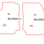 Automatten Nissan Primera sedan / Primera P10 hatchback / Primera P10 sedan (1994-1993)