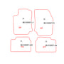 Automatten Nissan Primera sedan / Primera P10 hatchback / Primera P10 sedan (1994-1993)