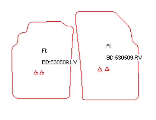 Automatten Nissan Primera P11 hatchback / Primera P11 sedan / Primera P11 stationwagon (1997-2002)