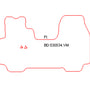 Automatten Nissan Primastar Bestelwagen / Primastar (dubbel cabine) Bestelwagen / Primastar Combi mpv (2001-2015)