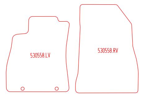 Automatten Nissan Pulsar (2014-2018)