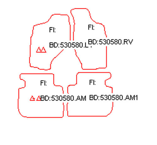 Automatten Nissan Terrano (1993-2007)