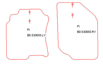 Automatten Nissan X-Trail (2001-2007)