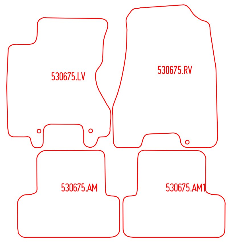 Automatten Nissan X-Trail (2007-2013)