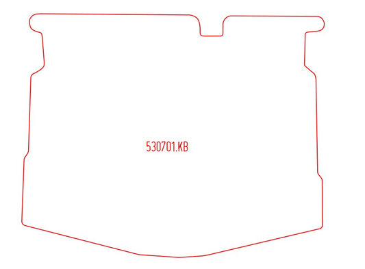Kofferbakmat Nissan Qashqai (2007-2014)