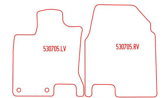 Automatten Nissan Qashqai+2 (2008-2014)