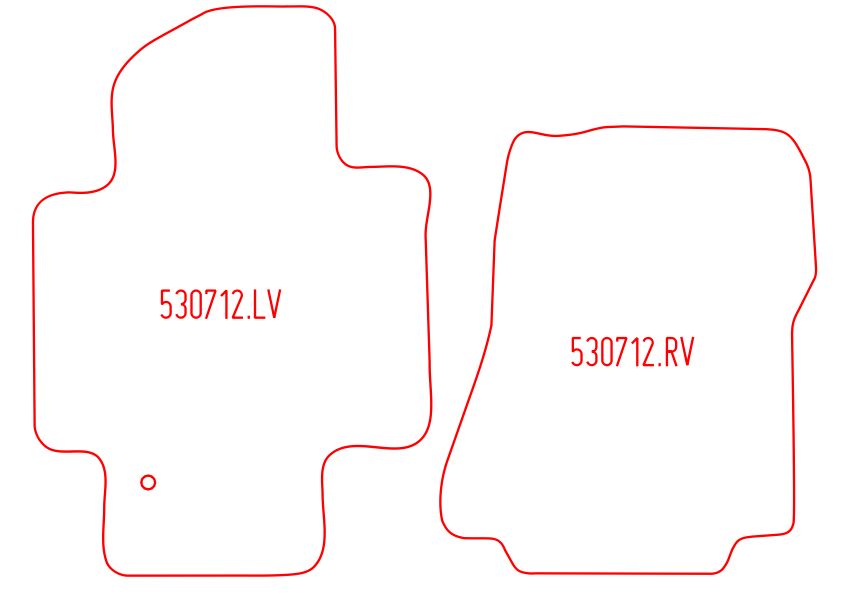 Automatten Nissan NV200 (2010-Heden)