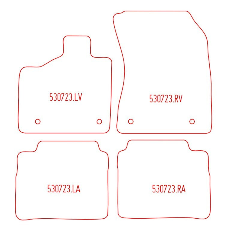 Automatten Nissan X-trail (2021-Heden)