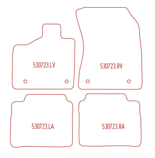 Automatten Nissan X-trail (2021-Heden)