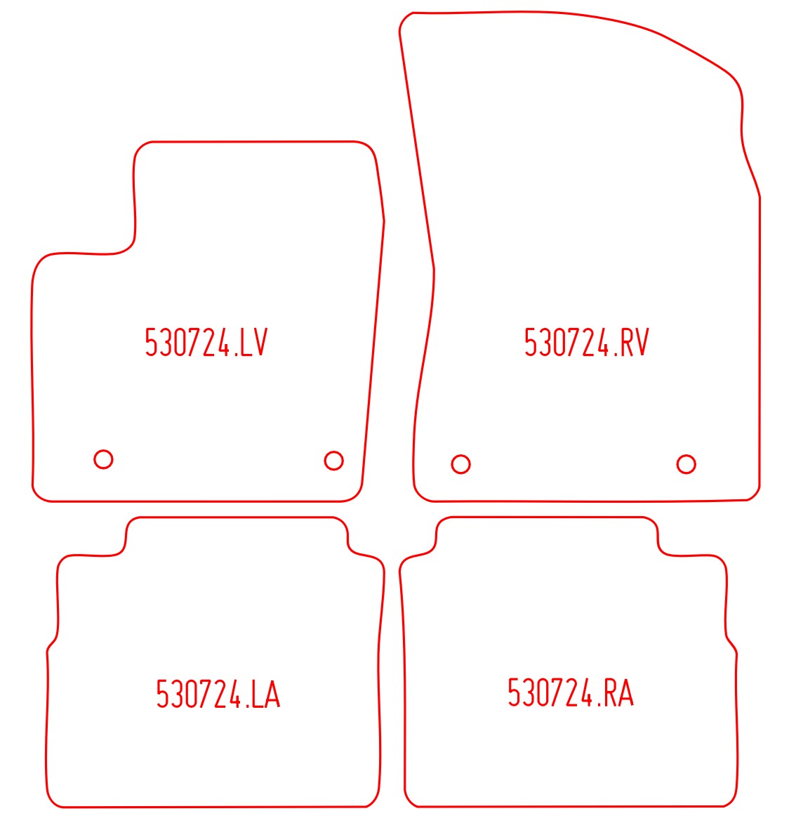 Automatten Nissan X-trail (2021-Heden)