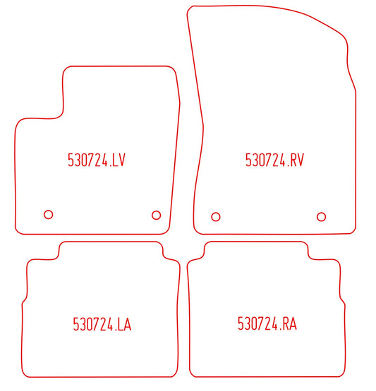 Automatten Nissan X-trail (2021-Heden)