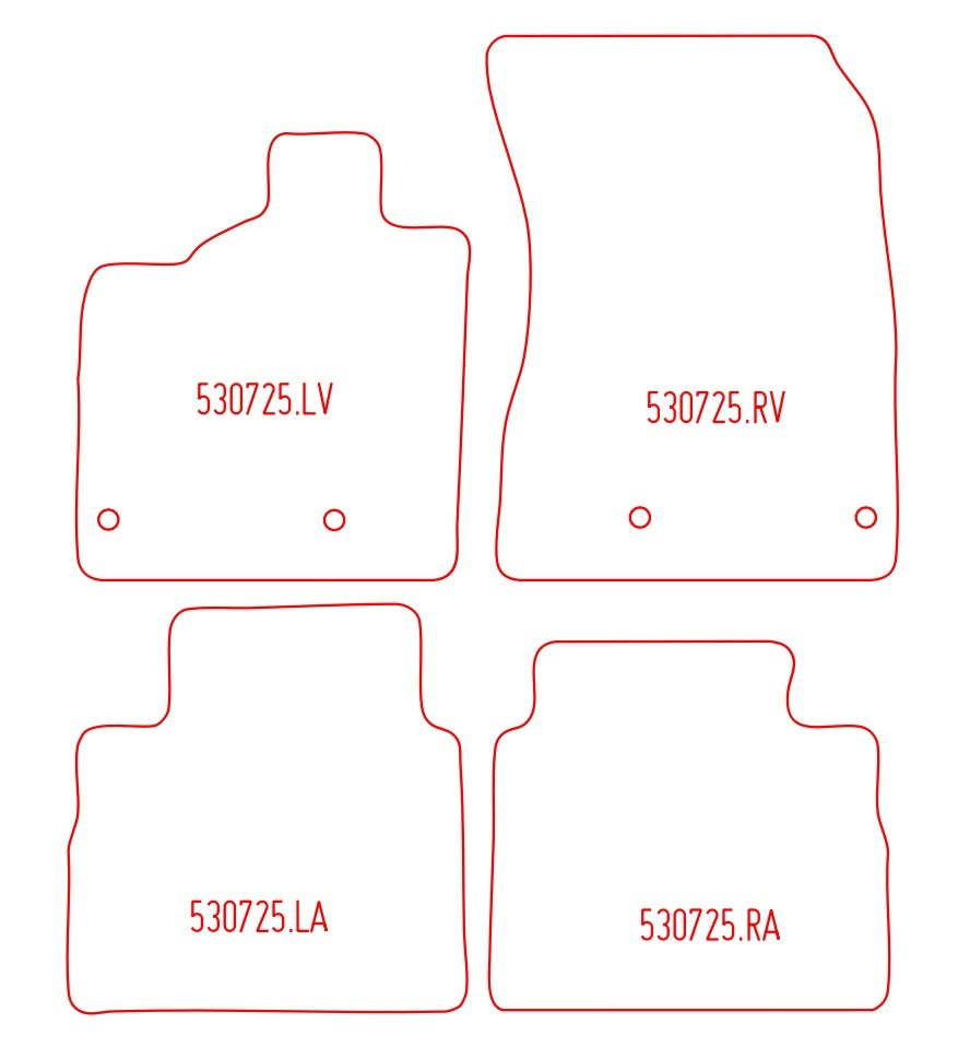 Automatten Nissan X-trail (2021-Heden)