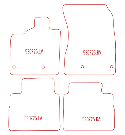 Automatten Nissan X-trail (2021-Heden)
