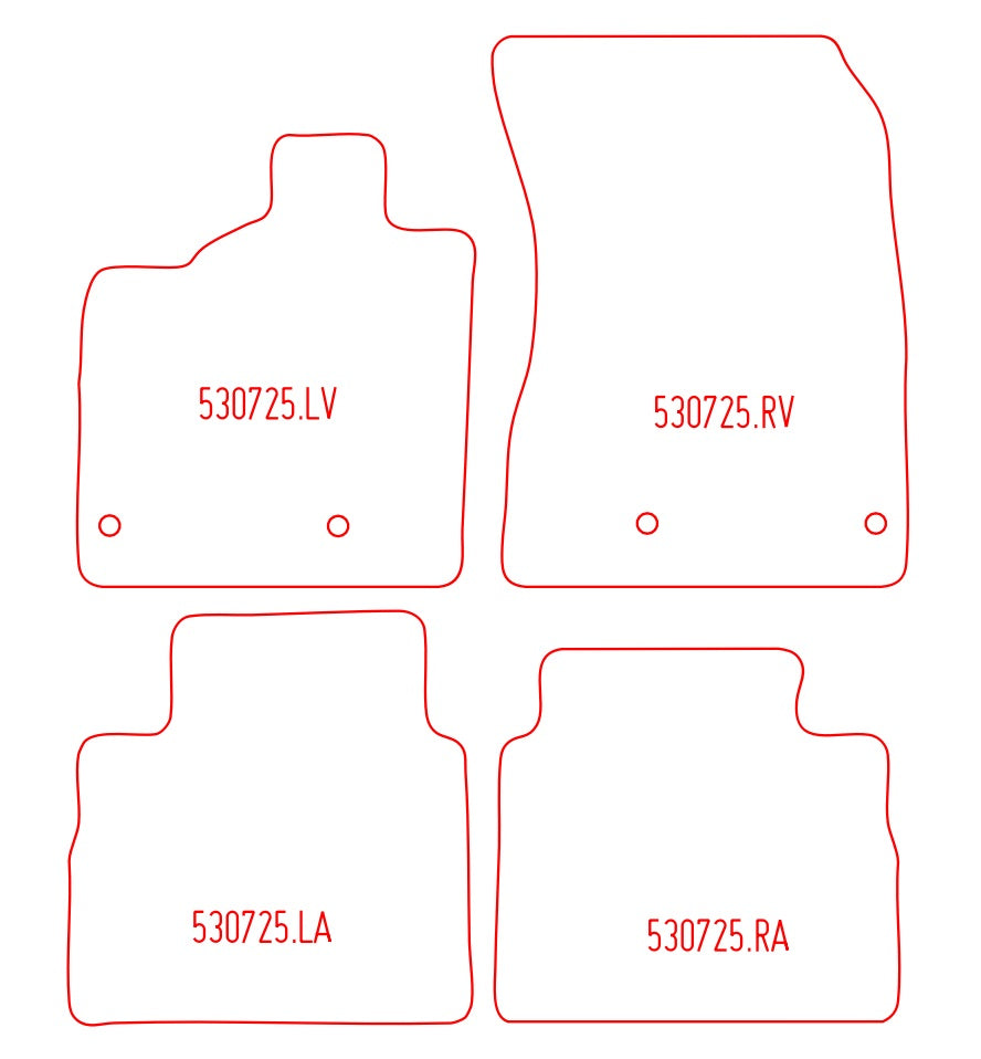 Automatten Nissan X-trail (2021-Heden)